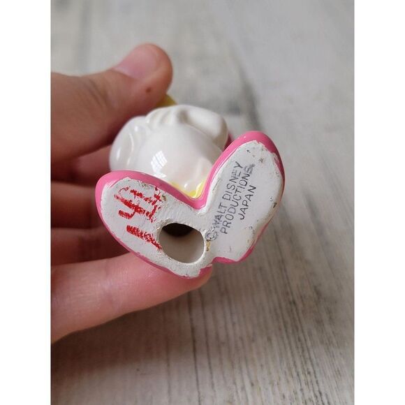 Vintage Japan Daisy Duck mini ceramic pink Disney figure - Picture 6 of 11